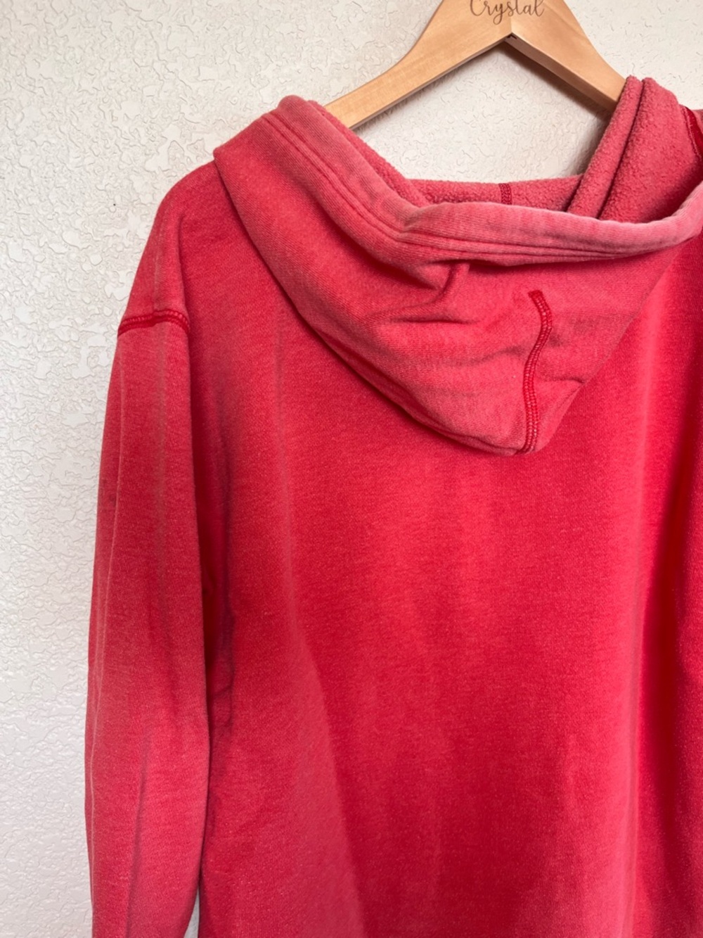 American Eagle Y2K Women’s Red Pullover Hoodie - The Original A.EAGLE - Picture 9 of 10